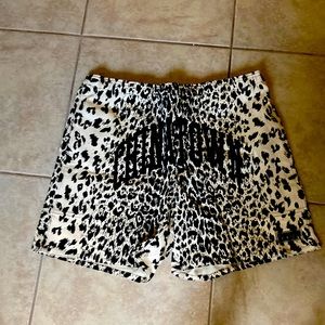 Chinatown Market cheetah print shorts